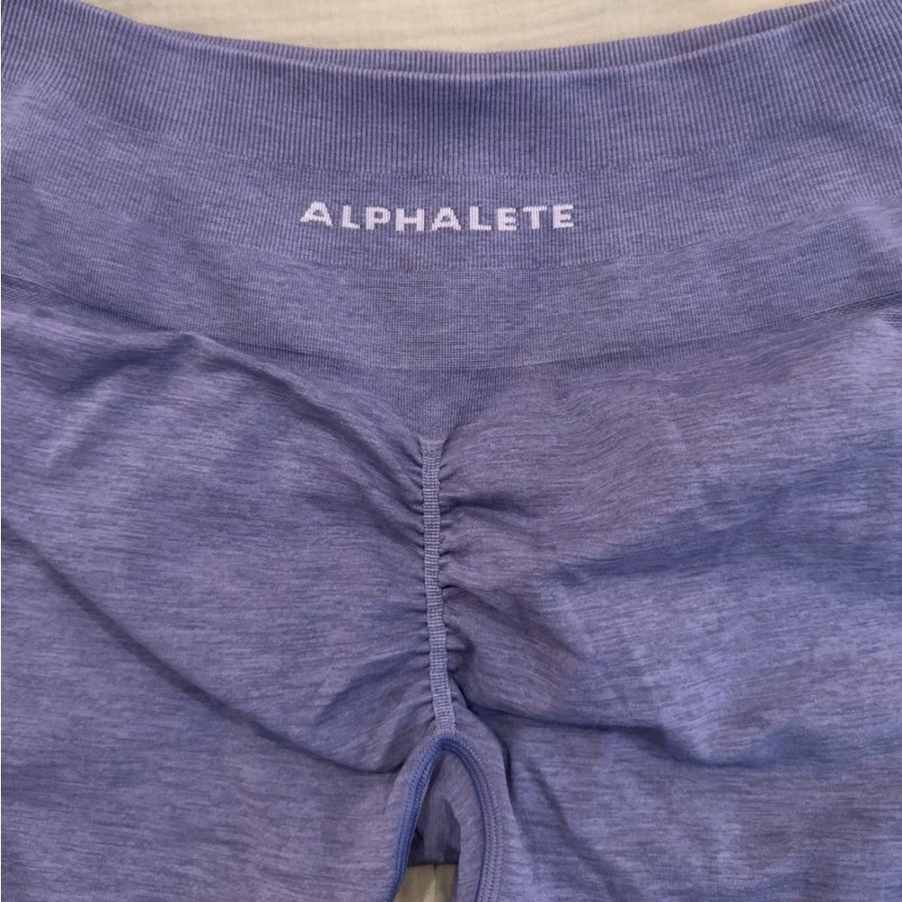 Alphalete Amplify leggings( French Blue) Large